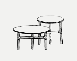 Coffee table dwg detail for autocad. Nudo Sancal