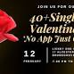 ❤️ Valentine’s Singles Social – No App Just Chat  event image