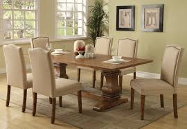 Wildon Home Randall Dining Table Brown Dining Table Dining Room Sets Transitional Dining Tables