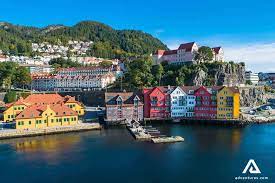 The city centre and northern neighbourhoods are on byfjorden, 'the city fjord', and the city is surrounded by mountains; Bergen City Norway S Attraction Adventures Com