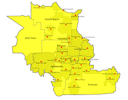 Bandar sri sendayan from mapcarta, the free map. File Map Of Petaling District Selangor Svg Wikipedia