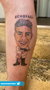 Inkbro tv uploaded on 17 juni 2021. Amazon Prime Video Sport On Twitter Gift James Rodriguez A Bottle Of Wine Get Tattoo Of James Rodriguez As James Bond Holding The Drink This Everton Fan Is Dedicated