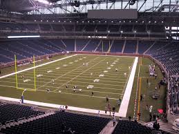 Ford Field View From Mezzanine 245 Vivid Seats