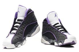 Air Jordan 13 Purple Black White Women Air Jordan 13 Gs Black White Purple Women Air Jordan 13 Gs Black White Purple 93 99 With Images Wholesale Nike Shoes Air Jordans Air Jordan Shoes