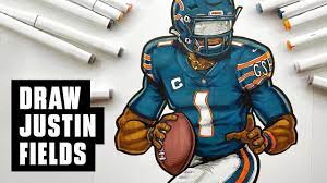 If you are using mobile phone, you could also use menu drawer from browser. Drawing Justin Fields In A Marvel Style Youtube