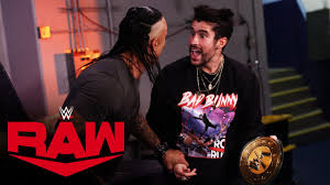 The famous rapped scaled the top rope where he hit a big dive on. Bad Bunny Becomes 24 7 Champion Raw Feb 15 2021 Youtube