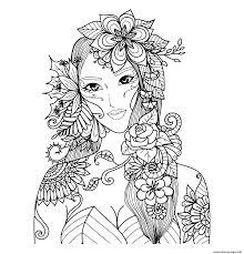 Because after all, everyone needs to decompress. Beautiful Fairy Of The Forest Adult Coloring Pages Printable