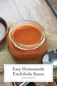 Easy Homemade Enchilada Sauce Takes Only 3 Main Ingredients A Handful Of Spices You Already H Homemade Enchilada Sauce Homemade Enchiladas Enchilada Sauce Easy