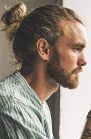 High Ponytail Hairstyle For Men In 2019 Man Ponytail Long Hair Styles Men Mens Ponytail Hairstyles