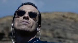 Liberty London Clubmaster Sunglasses worn by Jim Moriarty (Andrew Scott) as  seen in Sherlock S04E03