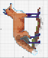 Free printable fox cross stitch patterns. Easy Fox Cross Stitch Pattern Novocom Top
