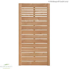 Larchenzaun Lamellenzaun Sichtschutz Larche 60 X 180 Cm