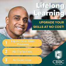 Did you know #CBBC Career College offers our graduates a FREE Lifelong  Learning program? 🎓 Whether you need to refresh your skills or explore new  career opportunities, our program is designed for