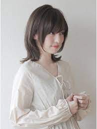 アフロート ディル afloat d l afloat大人かわいい 外ハネ 小顔 ミディアム レイヤー ヘアスタイリング ヘアカタログ ボブ ショートのヘアスタイル