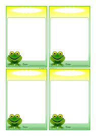 Frog Themed Classroom Printables Sparklebox