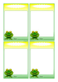 frog themed classroom printables sparklebox