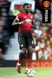 Paul pogba (born march 15, 1993) is famous for being soccer player. Kaufe Manchester United Paul Pogba 18 19 Maxi Poster