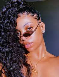 Add Neveahkayla For More Baddie Hairstyles Hair Styles Curly Hair Styles