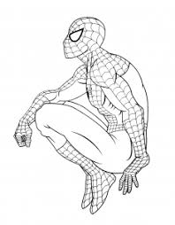 Coloriage peter parker is spiderman. Coloriage Spiderman Coloriages Pour Enfants