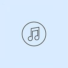 Apple Music Icon Blue Di 2021