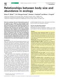 Pdf free simple abundance 365 days to a balanced and joyful life by sarah ban breathnach. Pdf Relationships Between Body Size And Abundance In Ecology