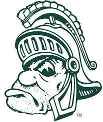 Sparty He S The Michigan State University Mascot For You Out Of Staters Michigan State Sparty Michigan State Spartans Michigan State University