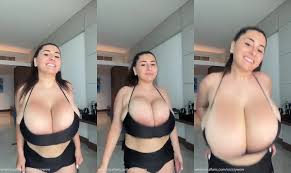 ROZZYWOW Curvy Goddess Shows Off Massive Tits in Tight Black Bikini |  Thothub.