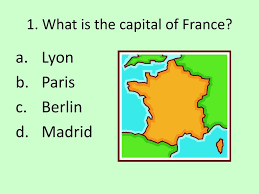 La côte d'azur (azur means a type of blue). Trivia France Ppt Download