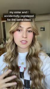 what are you doing here @gracieflynn12 #college #sisters #youngersister  #class #whatareyoudoinghere