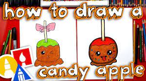 How To Draw A Candy Apple With Mrs Hubs Art For Kids Hub Unicorn Wallpaper Cute Art For Kids