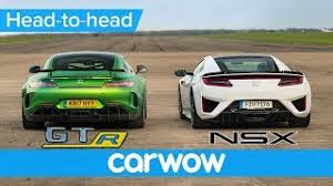 † limited time lease offers provided through honda financial services (hfs), on approved credit, on qualifying new and previously unregistered 2021 honda civic sedan lx models. Honda Acura Nsx Vs Mercedes Amg Gt R Drag Race Rolling Race Brake Test Head To Head Youtube