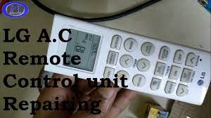 When the air conditioner is not going.when air conditioner is not going to be used for a long time. Lg Air Conditioner Remote Control Repair Youtube