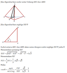Setelah mengetahui secara singkat apa itu geometri bidang datar, maka sekarang anda bisa melihat beberapa contoh soal, jawaban dan. Contoh Soal Geometri Ruang Kelas 12 Cara Golden