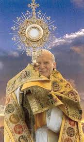 Resultado de imagen para Juan pablo II y adoracion