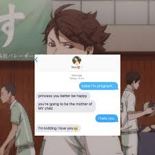 The story takes place in japan. Haikyuu Characters Responding To Babe I M Pregnant Part Two Wattpad