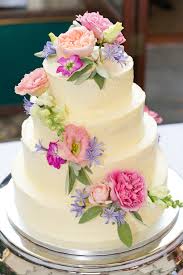 Wedding cakes have become a rage in indian weddings. Wedding Cake Edible Flowers Cheesecake Wedding Cake