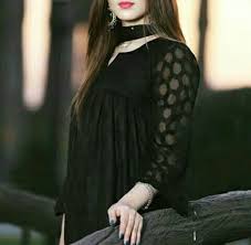 Afshii Majid Girls Black Dress Cute Baby Girl Outfits Girl Outfits