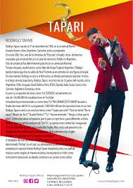 Ahora puedes descargar mp3 de rodrigo tapari cd completo gratis y en la más alta calidad 320 kbps, este playlist de musica online contiene 19 resultados de búsqueda que fueron previamente seleccionados para ti, aquí obtendrás las mejores canciones y videos que están de moda en este 2020, podrás bajar musica de rodrigo tapari cd. Radio Vision Cuenca 106 1 Rodrigo Tapari