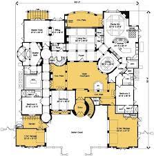 Mediterranean House Plans Courtyard