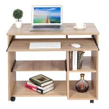 Average rating:0out of5stars, based on0reviews. Computer Desk With Sliding Keyboard Tray Storage Shelf Home Study Workstation For Sale Online Ebay
