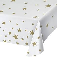 Free unlimited personalization, no setup fees! Bulk Black And Gold Stars Plastic Tablecloths 6 Ct Napkins Com