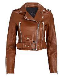 Mya Cropped Leather Moto Jacket In 2021 Leather Jackets Women Cropped Faux Leather Jacket Womens Jackets Casual