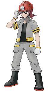 Rock Type Roark Gym Leader Sinnoh Pokemon Gym Leaders Pokemon Diamond And Pearl Pokemon Diamond