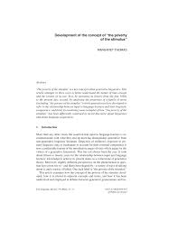 A position paper is a diplomatic statement of your country's position on the issues before your individual committee. Pdf Development Of The Concept Of The Poverty Of The Stimulus