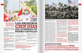 Profesor, dirigente sindical y político peruano. Castillo Would Expel World S Main Drug Cartel The Dea Kawsachun News