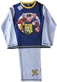 Wwe Pyjamas John Cena Cm Punk Rey Mysterio 6 14 Years Amazon Co Uk Clothing Pyjamas John Cena Wwe