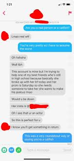 An interaction my friend had on Tinder last night : rTinder
