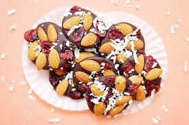 Dark Chocolate Almond Bites - Food with Feeling