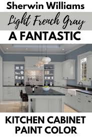 It's important to keep in mind how much choosing cabinetry paint colors is one of the trickiest colors to choose for a home because there are just so many variables to consider like; Sherwin Williams Light French Gray Sw 0055 The Perfect Gray West Magnolia Charm In 2021 Light French Gray Sherwin Williams Light French Gray Light Grey Paint Colors