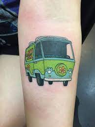 Mystery Machine Tattoo | Scooby doo tattoo, Tasteful tattoos, Cartoon  tattoos